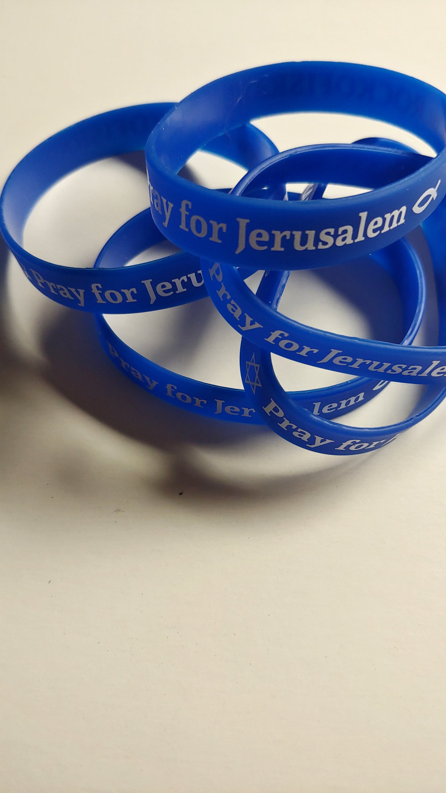 Pray of wristband – Pray / Jerusalem for Rock rubber for Store Israel Israel