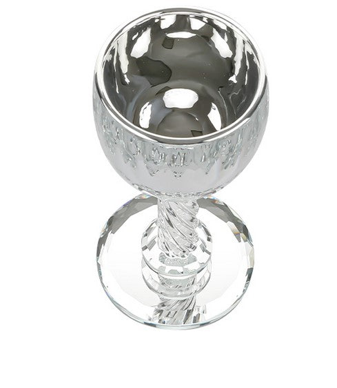 Beautiful Crystal Kiddush Cup