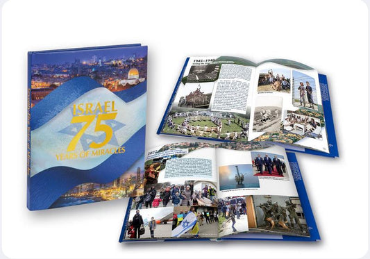 Israel, 75 Years of Miracles Book