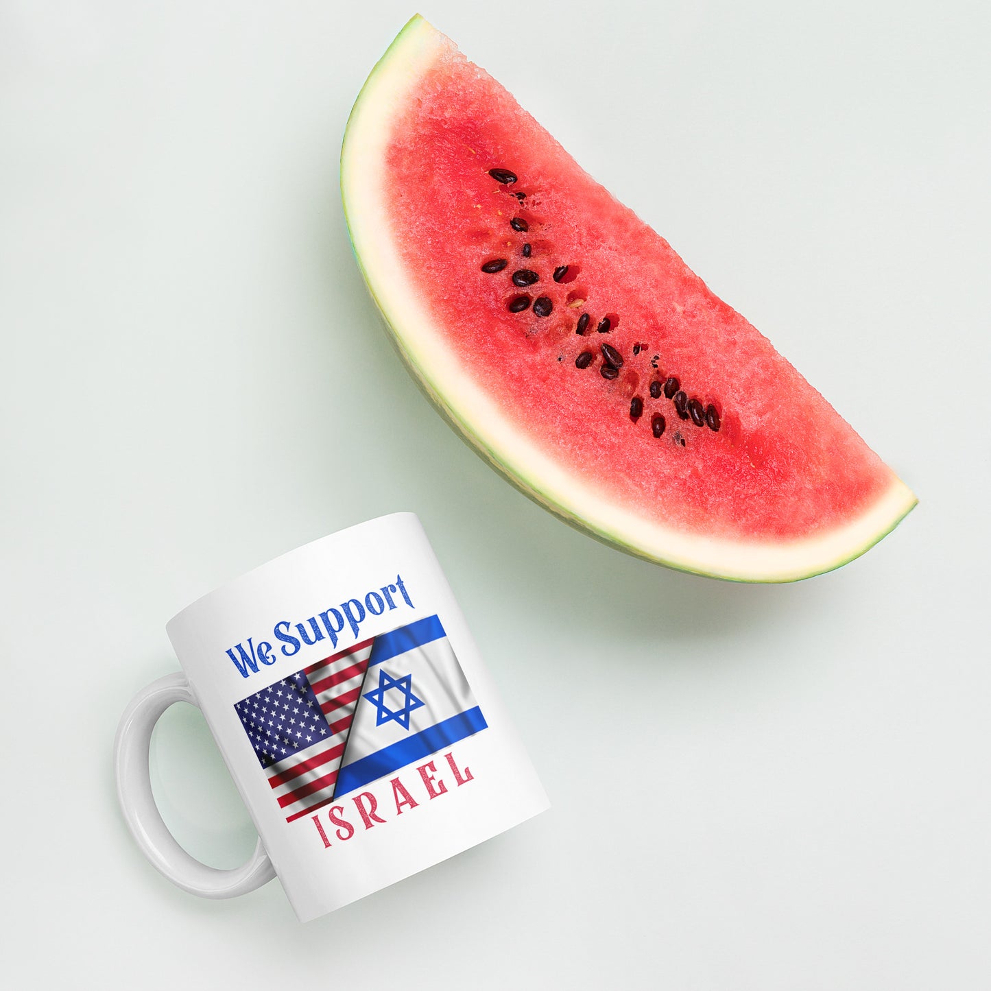 We Support Israel Mug